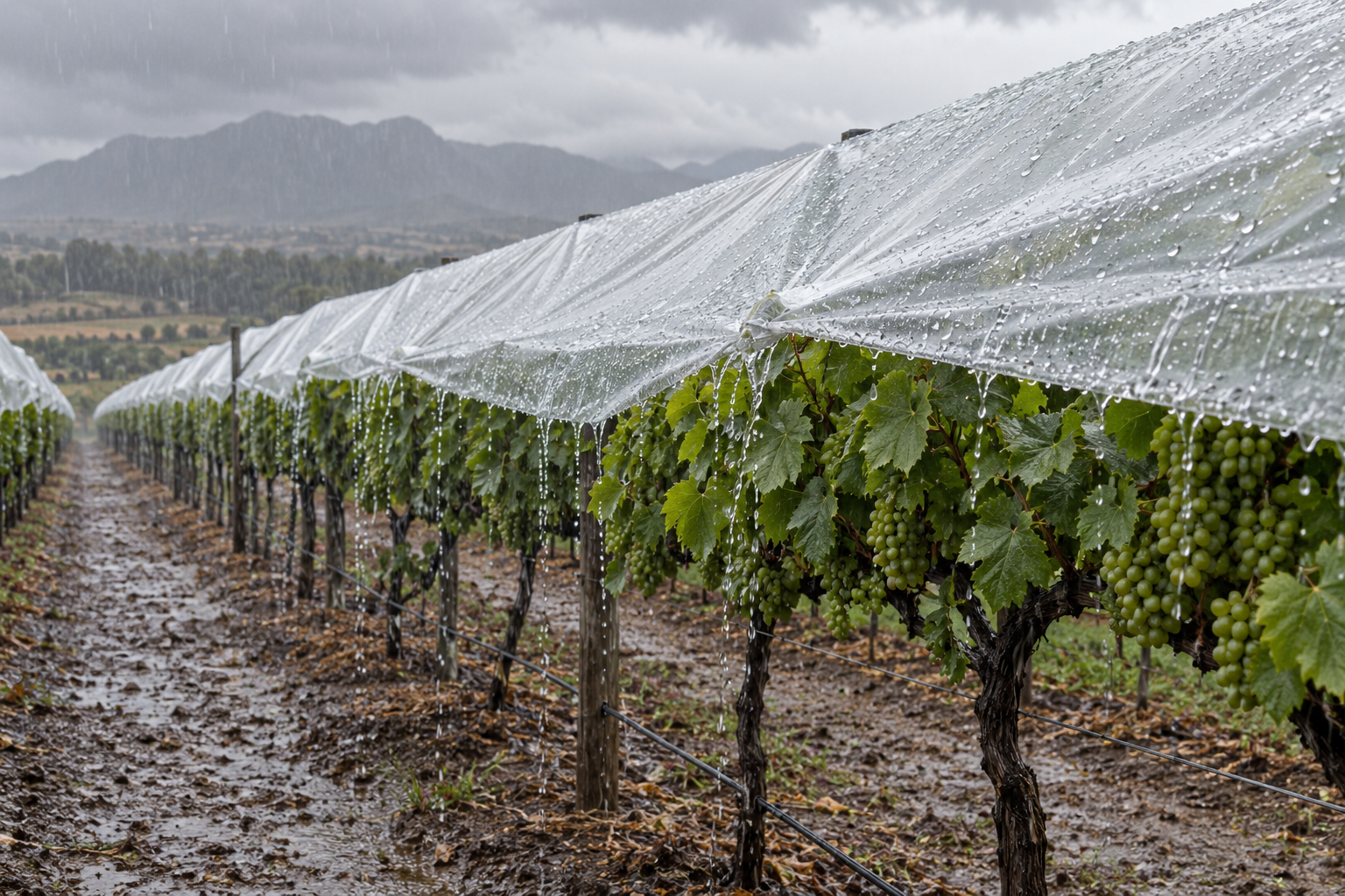 Grape Cover for Rain
